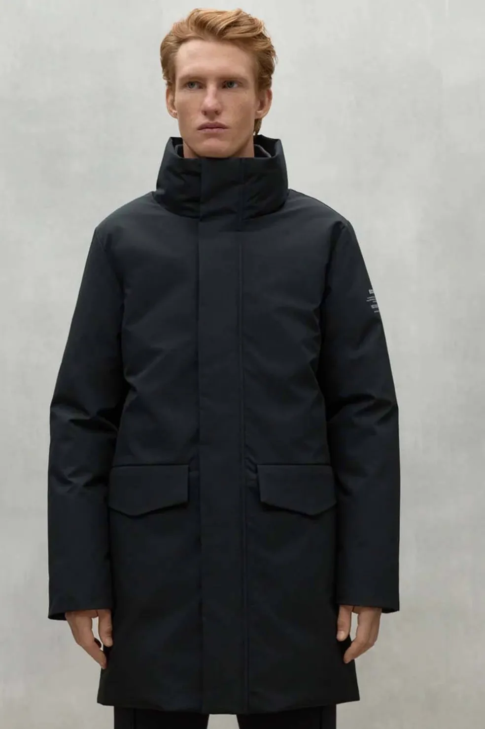 Abrigo Hombre Ecoalf Noshaq 319 Negro