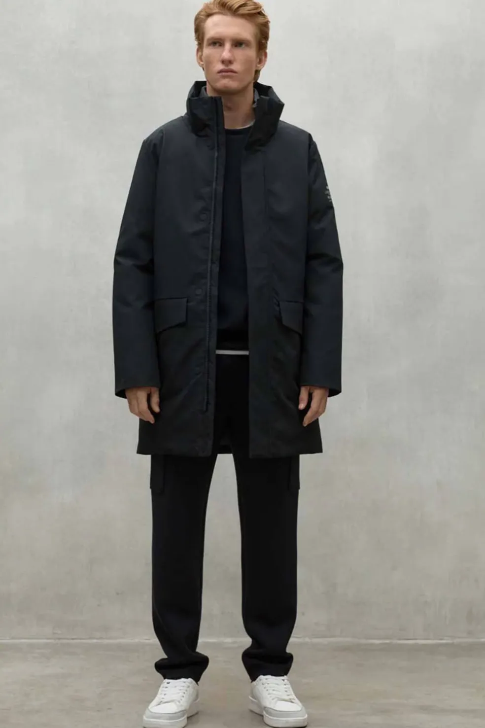 Abrigo Hombre Ecoalf Noshaq 319 Negro