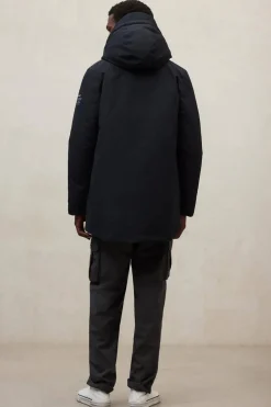 Abrigo Hombre Ecoalf Parko 319 Negro