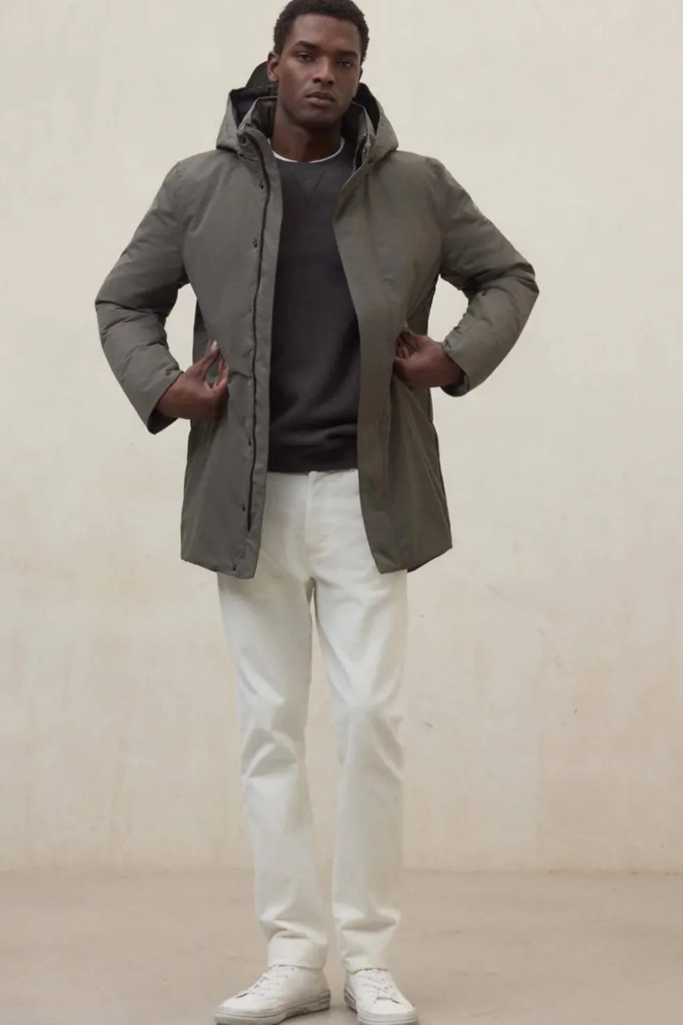 Abrigo Hombre Ecoalf Parko 424 Asteroid