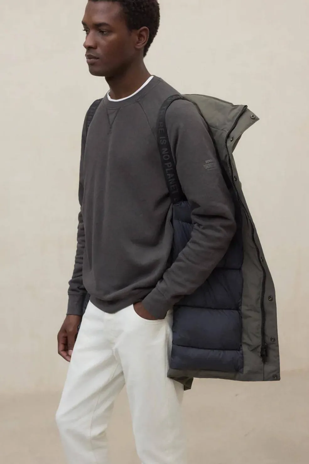 Abrigo Hombre Ecoalf Parko 424 Asteroid