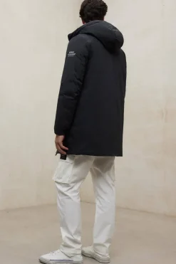 Abrigo Hombre Ecoalf Pasu 319 Black