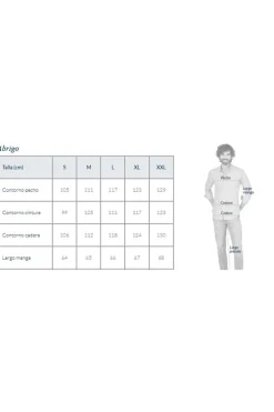 Abrigo Hombre El Ganso Acolchado Largo Franela 1040W240023 Gris