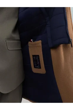 Abrigo Hombre El Ganso Paño Liso 1040W250020 Camel