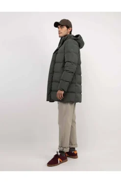 Abrigo Hombre El Ganso Plumas Largo 1040W250014 Verde