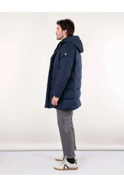 Abrigo Hombre El Ganso Plumas Largo 1040W240027 Marino