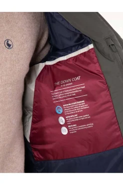 Abrigo Hombre El Ganso Plumas Largo 1040W240028 Verde