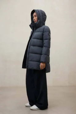 Abrigo Mujer Ecoalf Marangu 148 storm blue