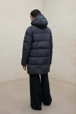 Abrigo Mujer Ecoalf Marangu 148 storm blue