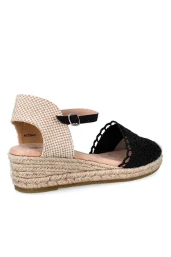 alpargata Mujer Amarpies acx26482 negro