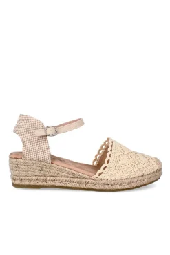 alpargata Mujer Amarpies acx26482 beige