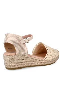 alpargata Mujer Amarpies acx26482 beige