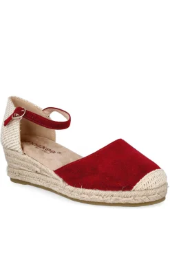 alpargata Mujer Amarpies acx26481 rojo