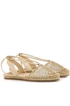 Alpargata Mujer Mustang Arenal 51841 C58313 Stripes Champagne