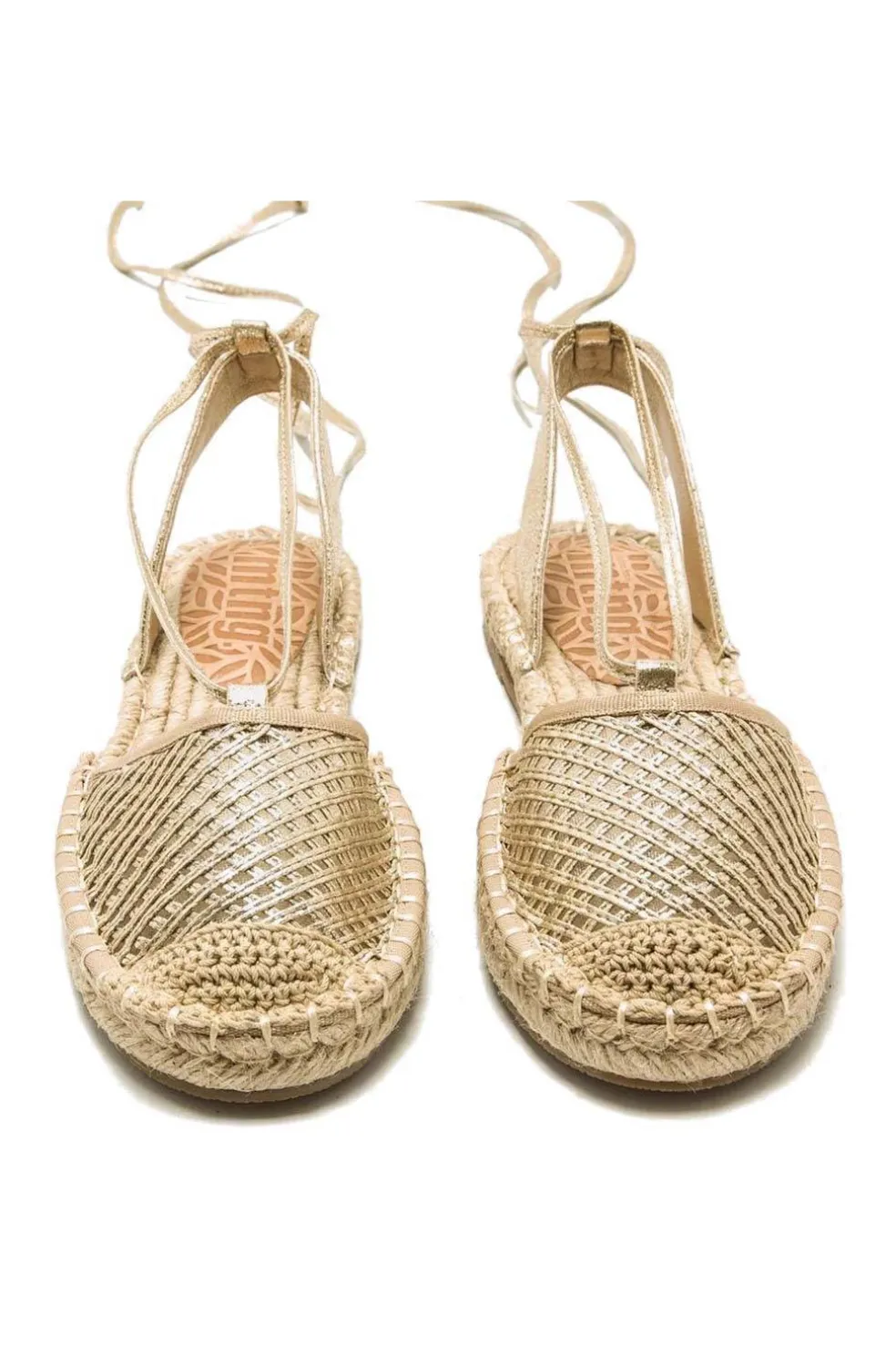 Alpargata Mujer Mustang Arenal 51841 C58313 Stripes Champagne