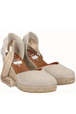 Alpargata Mujer Viguera 1939 Lino Natural