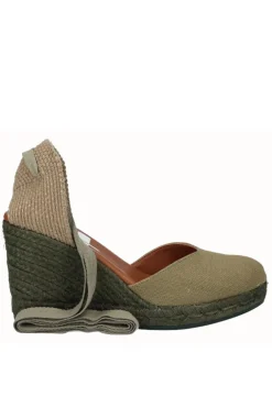 Alpargata Mujer Viguera 1939 Lino Kaki