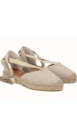 Alpargata Mujer Viguera 2174 Lino Natural