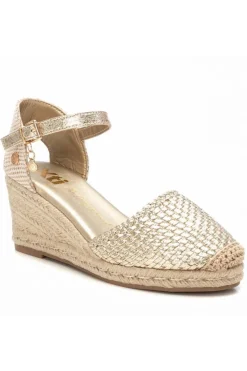 Alpargata Mujer XTI 143844 Textil Oro