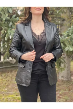 blazer de mujer mdp 3058 black