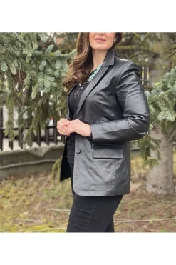 blazer de mujer mdp 3058 black