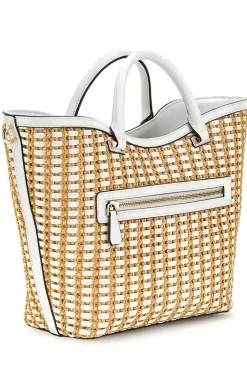 Bolso Guess Atalia de Rafia HWWG9647220 NTW