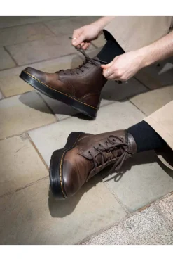 Bota Dr Martens brookline chukka 41681200 dark brown crazy horse