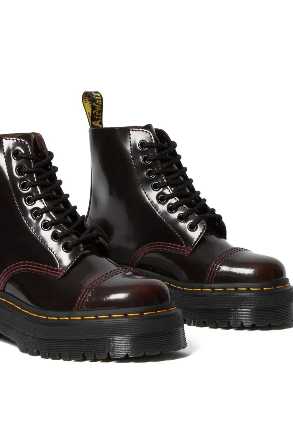 Bota DrMartens Jadon 24764600 Arcadia Cherry Red