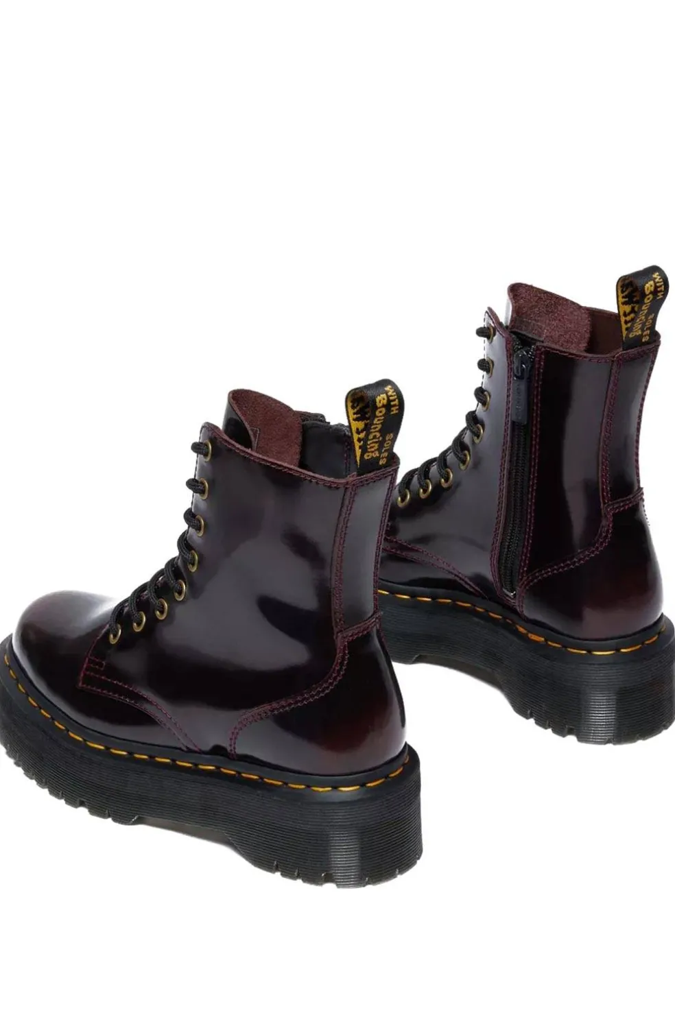 Bota DrMartens Jadon 24764600 Arcadia Cherry Red
