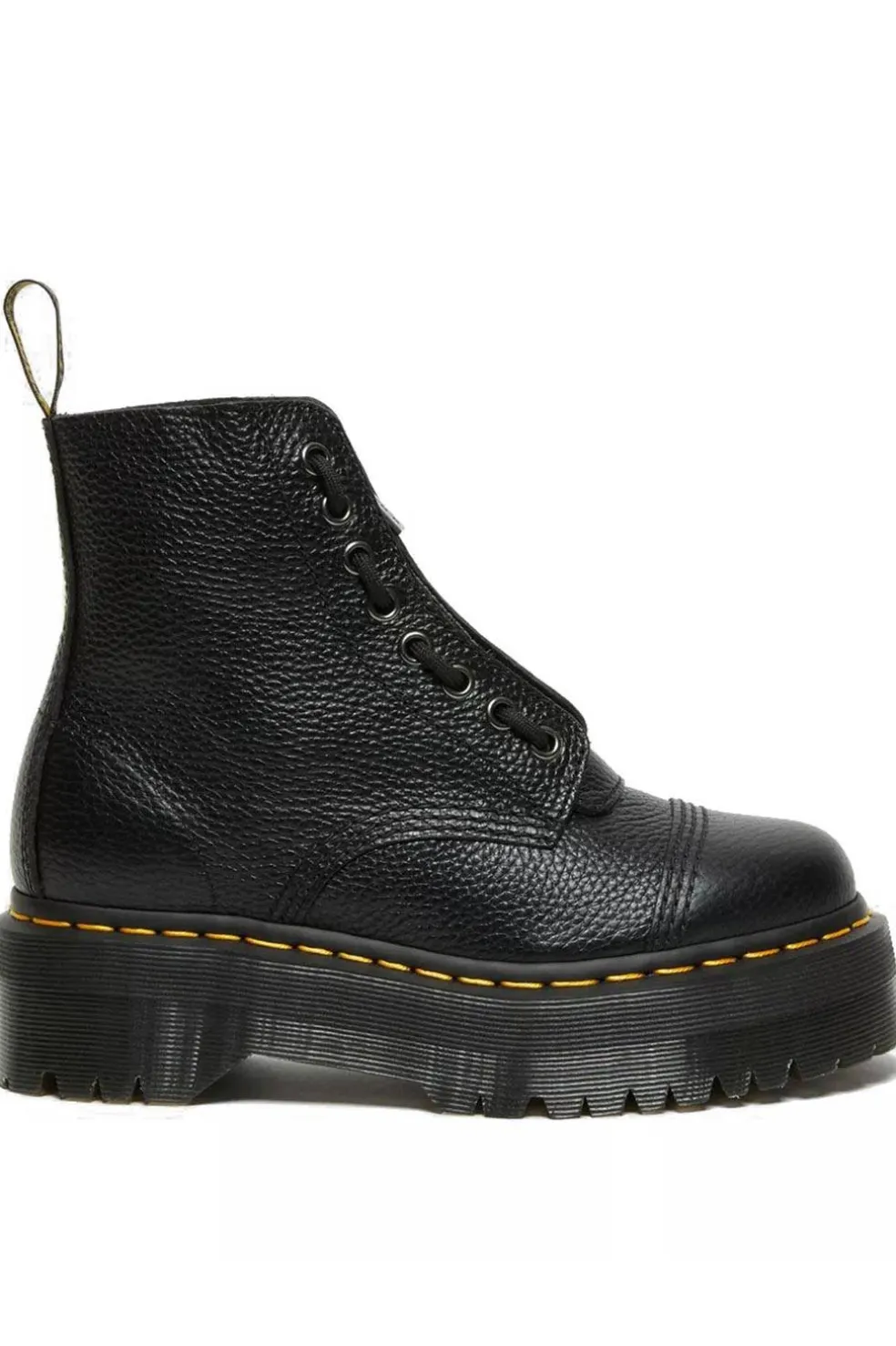 Bota DrMartens Sinclair Plataforma 22564001 Milled Nappa Black
