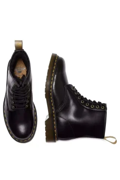 Bota DrMartens Vegan 1460 Black 31136001 Norfolk Flat