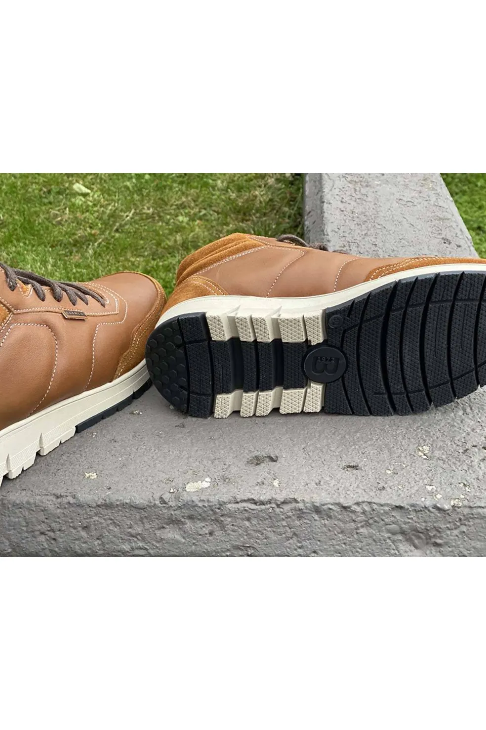 Bota Hombre Baerchi 7402 Vacuno Engrasado Cuero