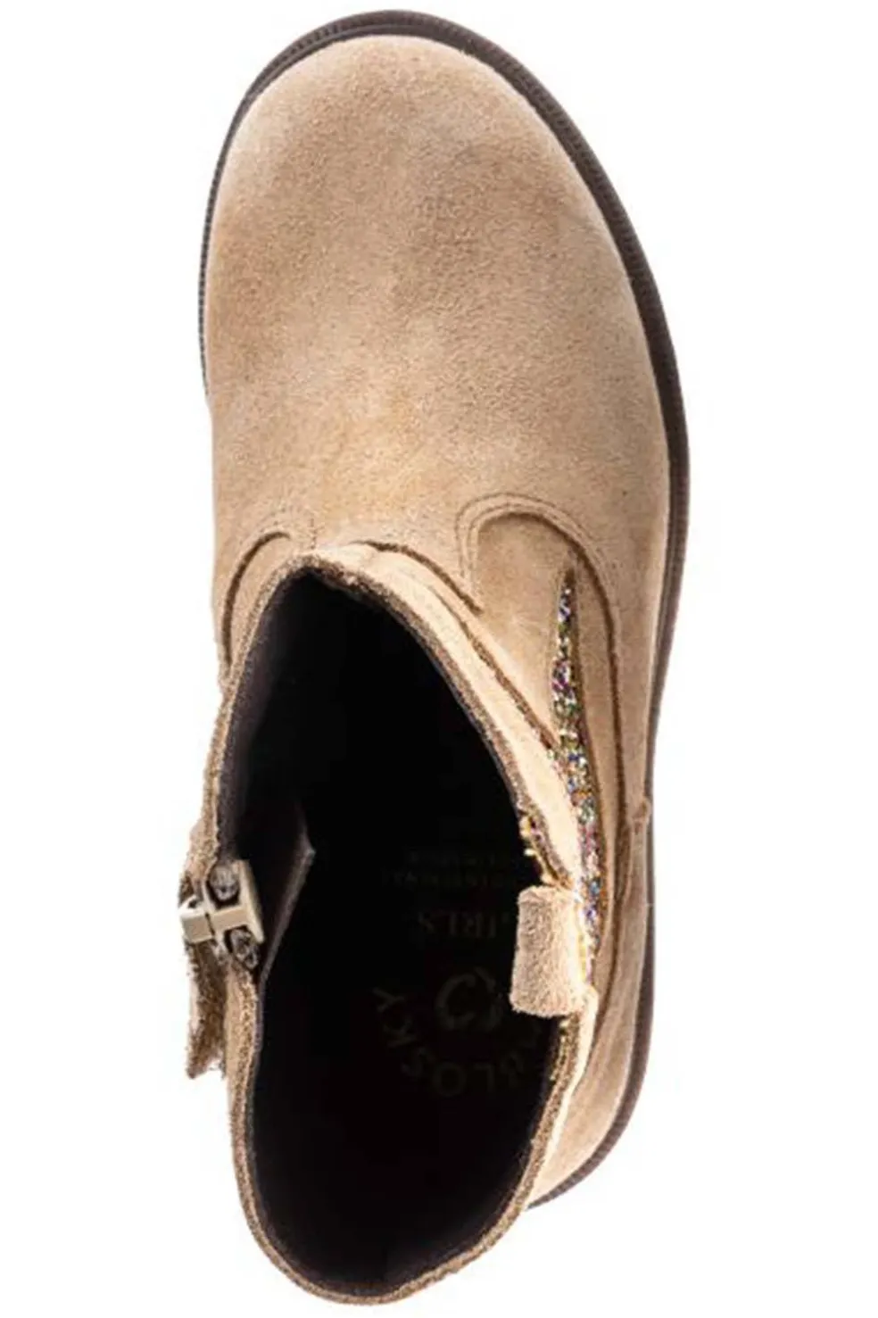 Bota Infantil Pablosky 435236 Serraje Taupe