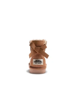 Bota Infantil Pablosky city 978240 marron water repellent microfibra glitter