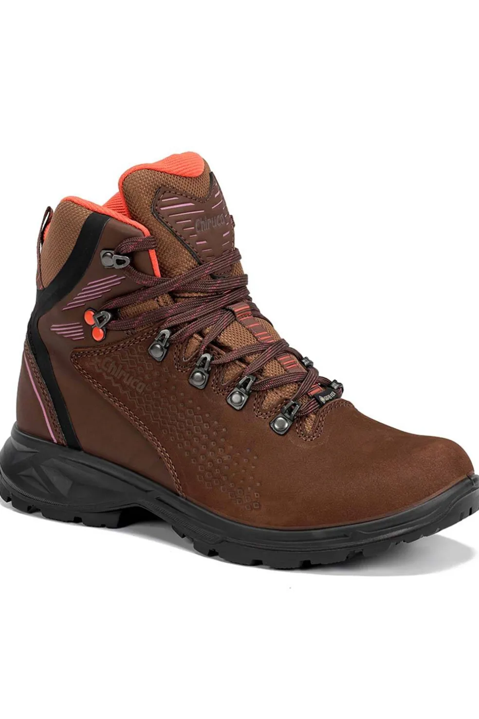 Bota Mujer Chiruca Taiga 08 GoreTex Marron Naranja