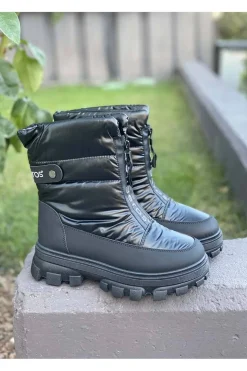 Bota Mujer Ecoligeros B3L3009 Lena Negra