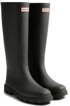 Bota Mujer Hunter Downpour Tall HFRU0001251 Dark Olive
