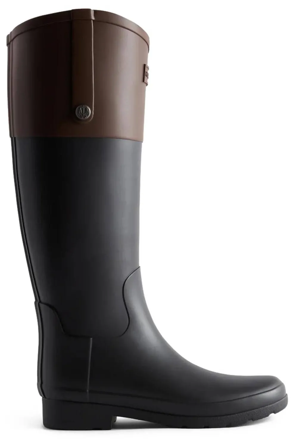 Bota Mujer Hunter Refined Gold Trim Riding HFRW0023252 Black