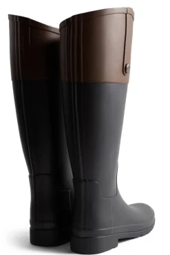 Bota Mujer Hunter Refined Gold Trim Riding HFRW0023252 Black