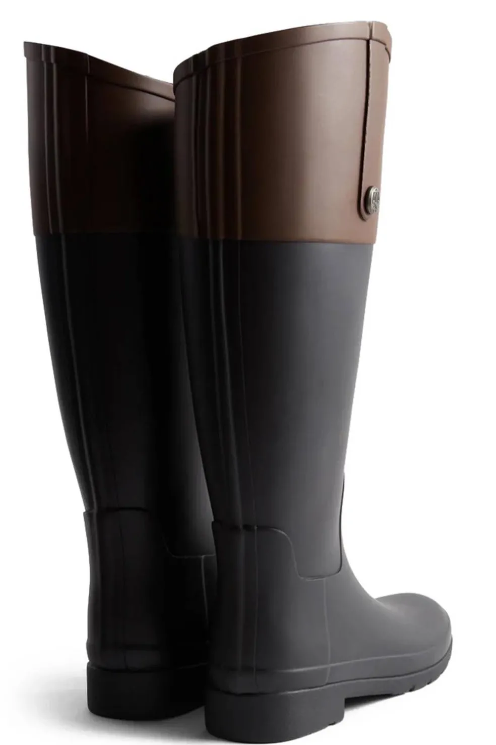 Bota Mujer Hunter Refined Gold Trim Riding HFRW0023252 Black