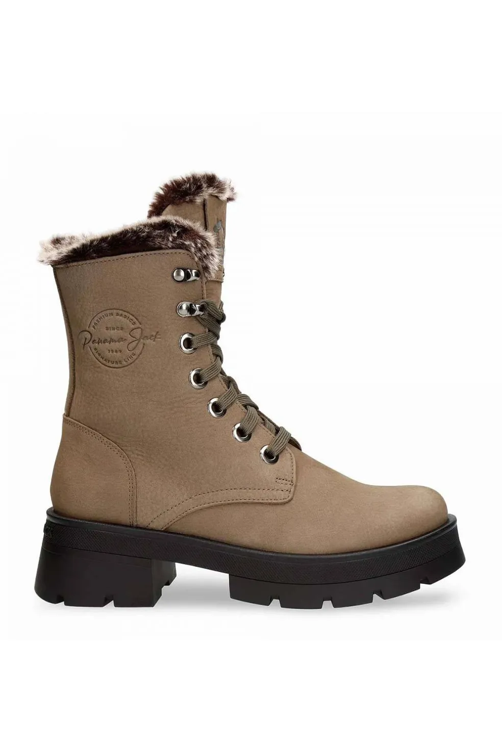 Bota mujer Panama Jack clare b9 nobuck gris