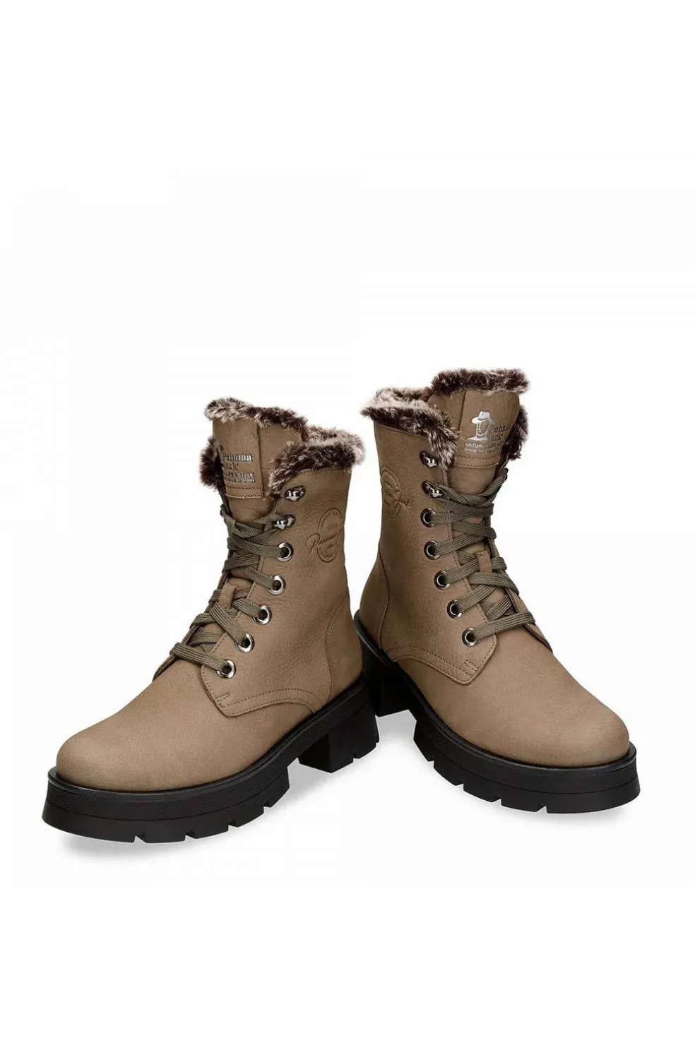 Bota mujer Panama Jack clare b9 nobuck gris