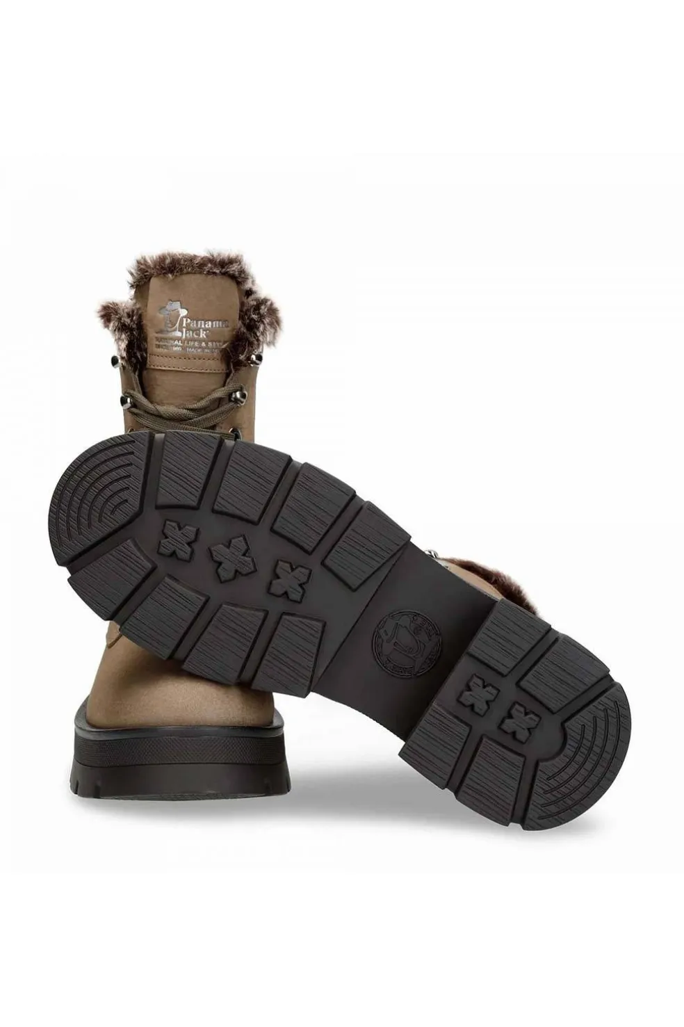 Bota mujer Panama Jack clare b9 nobuck gris