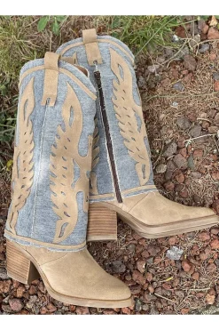 Bota Nemonic 2381 arena denim piso kansas