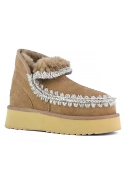 botin Mou mini eskimo platform fw681000a dark stone