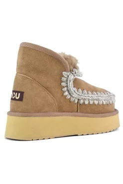 botin Mou mini eskimo platform fw681000a dark stone
