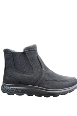 Botin Mujer 48 Horas 521601/01 Nobuck Negro