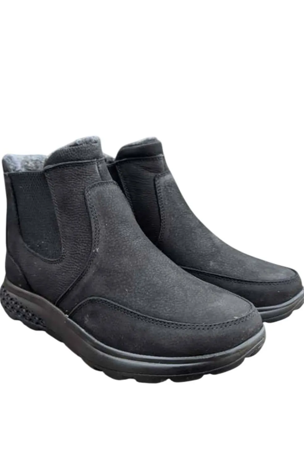 Botin Mujer 48 Horas 521601/01 Nobuck Negro