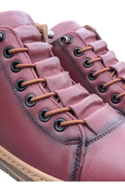 Botin Mujer 48 Horas 522204/43 Piel Burdeos