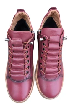 Botin Mujer 48 Horas 522204/43 Piel Burdeos